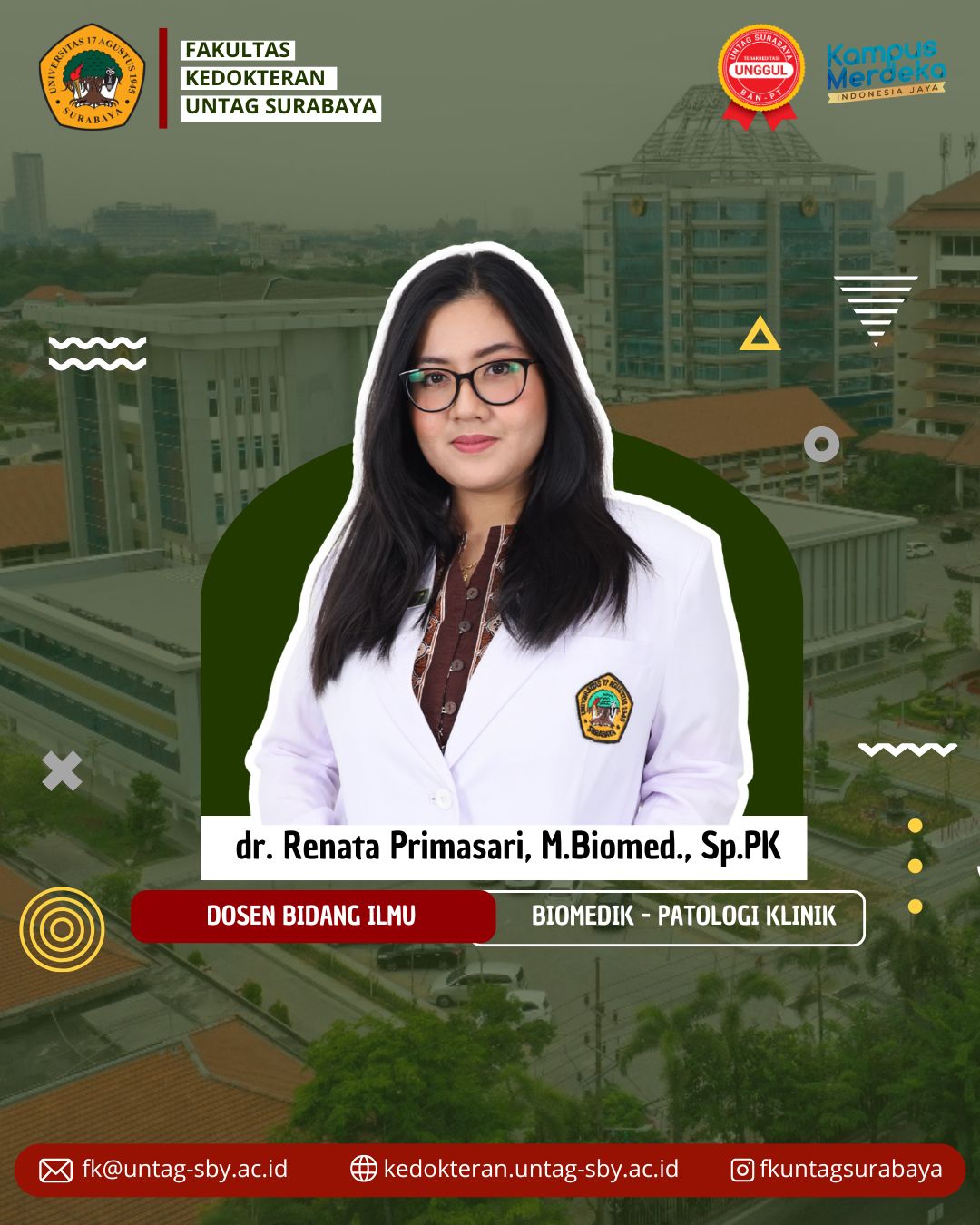 dr. Renata Primasari, M.Biomed., Sp.PK