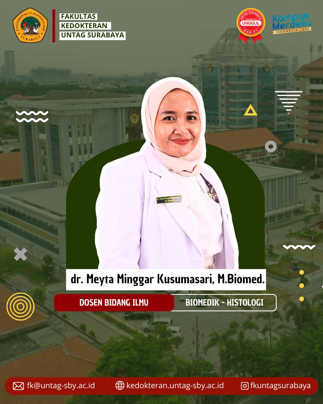 dr. Meyta Minggar Kusumasari, M.Biomed.