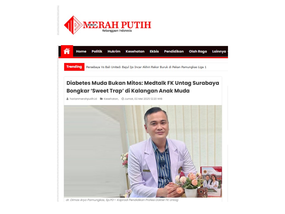 Medtalk FK Untag Surabaya Bongkar Sweet Trap di Kalangan Anak Muda