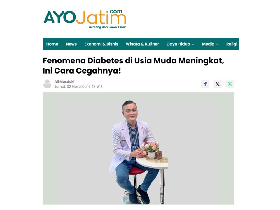 Fenomena Diabetes di Usia Muda Meningkat, Ini Cara Cegahnya!