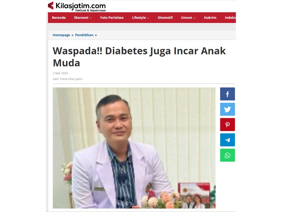 Waspada: Diabetes Juga Incar Anak Muda