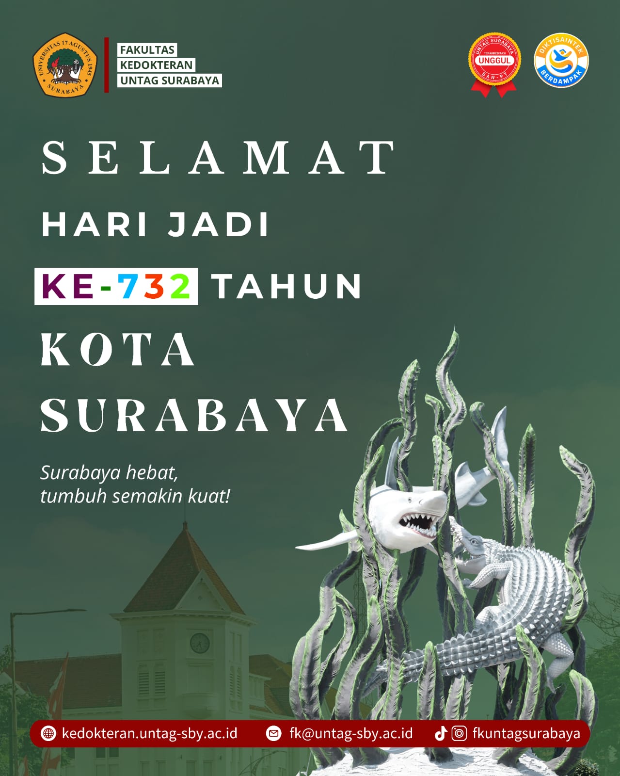 Selamat Hari Jadi Kota Surabaya 