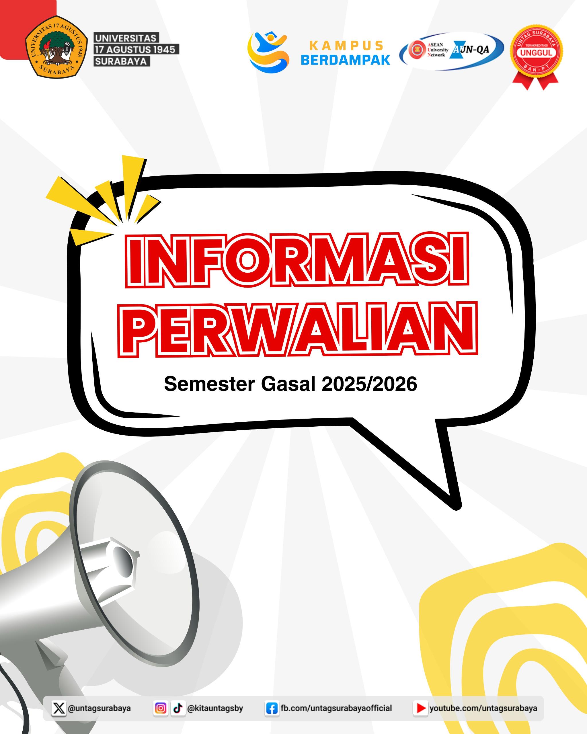 Perwalian Semester Gasal 2025/2026