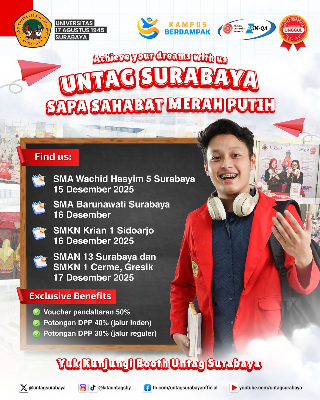 Achieve Your Dream: Sapa Sahabat Merah Putih