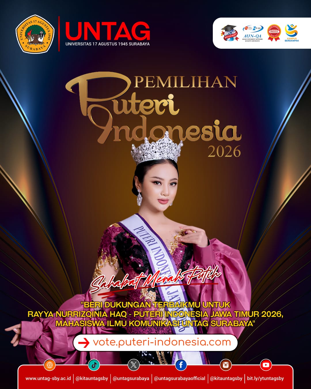 Rayya dalam Pemilihan Puteri Indonesia 2026