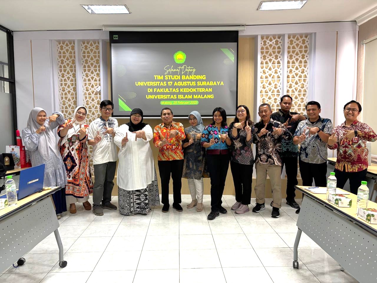 Perkuat Tridharma Perguruan Tinggi: FK Untag Surabaya Lakukan Benchmarking ke FK Unisma
